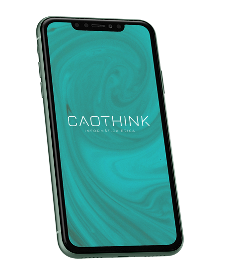 Mobil, formulario contacto Caothink